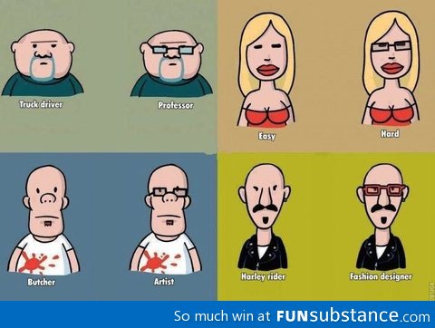 Glasses makes a difference