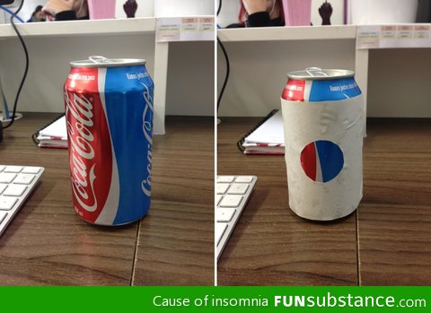 I don't think coca-cola will like this