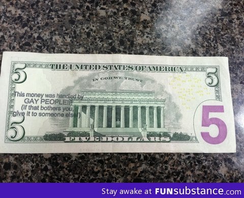 Special $5 note