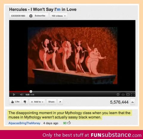 The muses in hercules