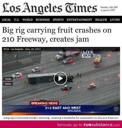 I hope it was strawberry jam