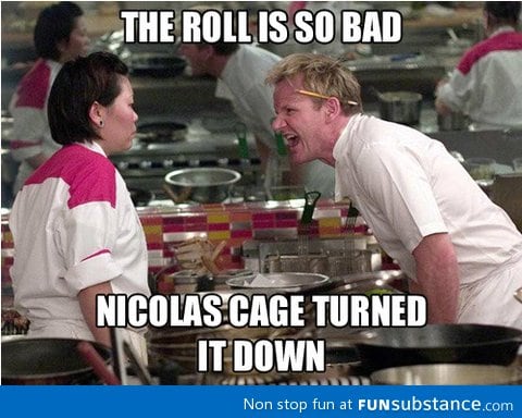 That's one bad role