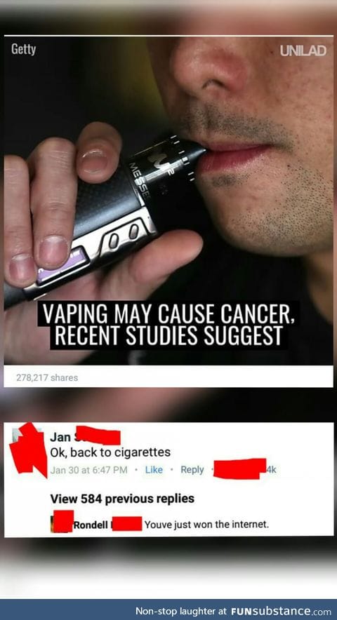 Cancer may cause smoking