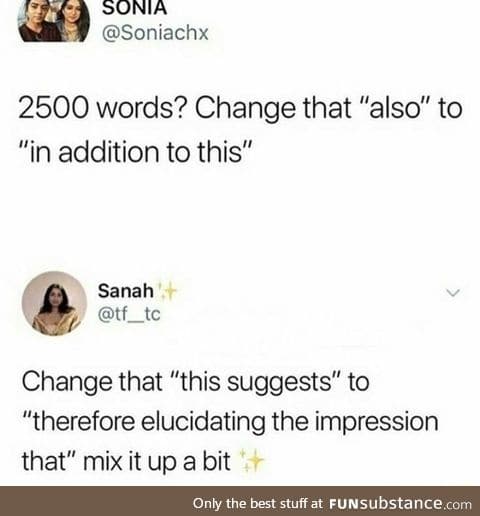 How to elongate your essays