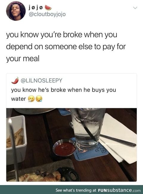 Pay for your own meal