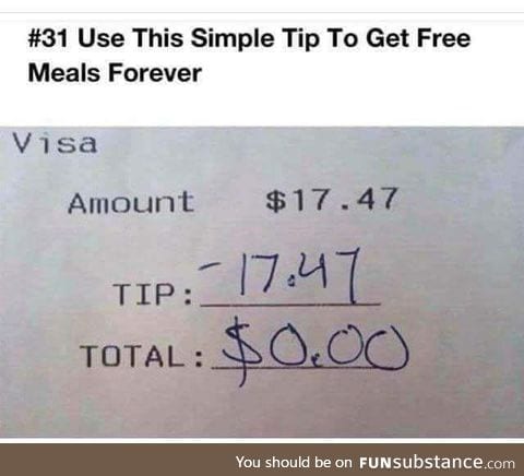 Problem, waiters?
