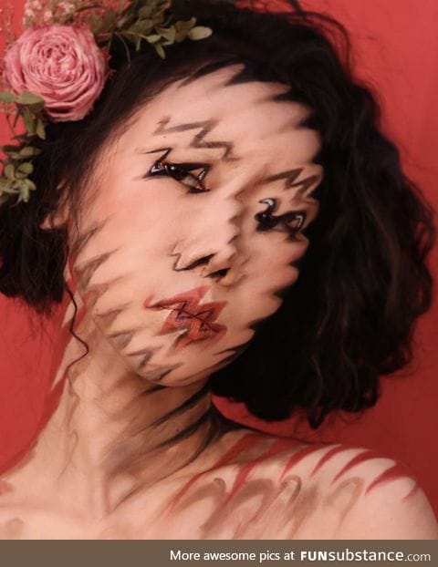 No editing, just makeup