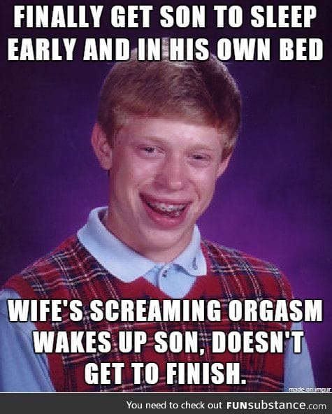 My pitiful sex life as a parent