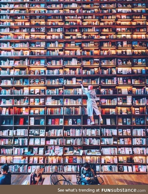 The majestic bookstore, osaka, japan