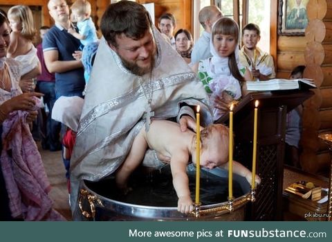 Baby refuses to be cooked as a part of religious feast