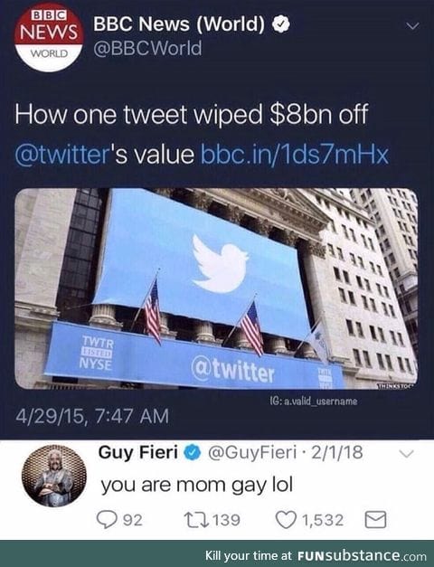 The most expensive tweet