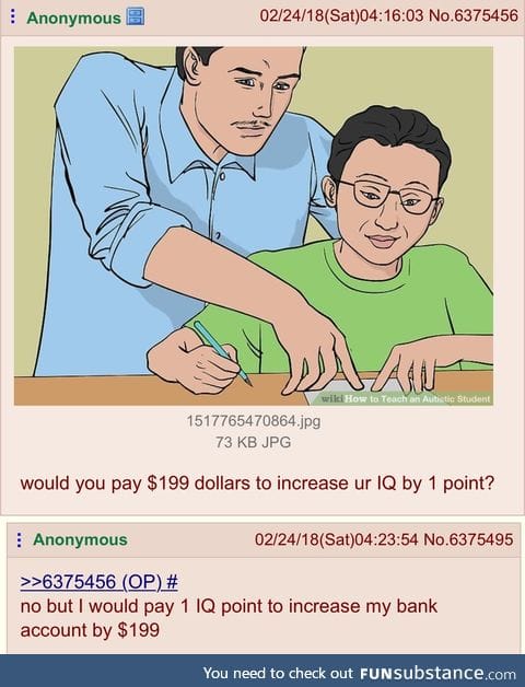 Anon needs money