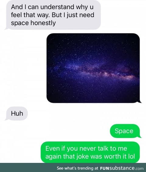That's a big space