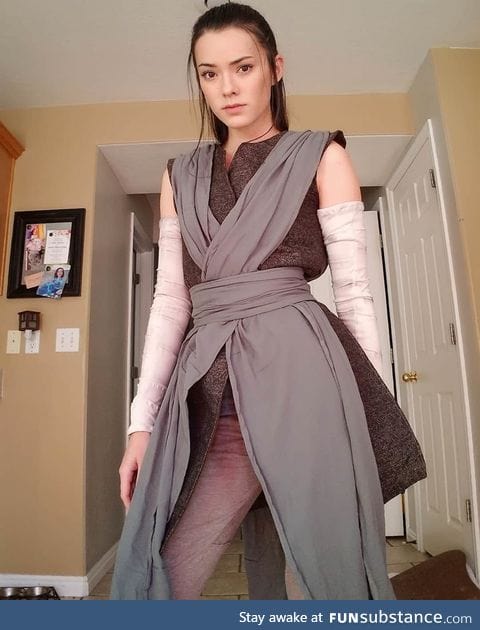 Joanie Brosas as Rey from Star Wars: The Last Jedi