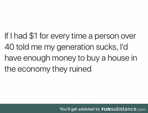 Millennials at it again