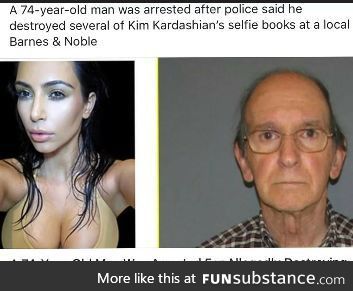Wasn't aware one could get arrested for doing a public service