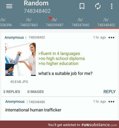 Anon is a qualified worker