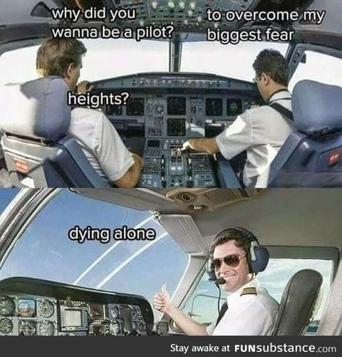 Reason for becoming a pilot