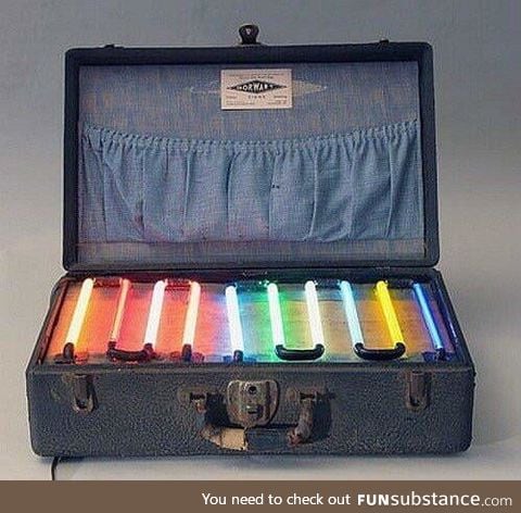 A Neon Salesman’s Sample Case From 1935