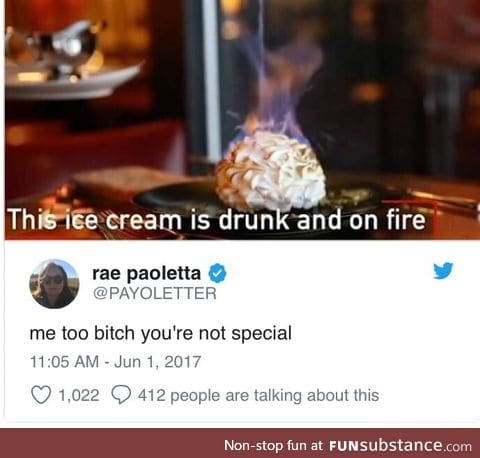 I'm on fire