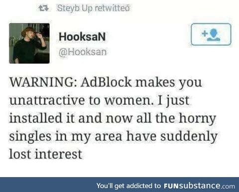 Adblock is c*ck block