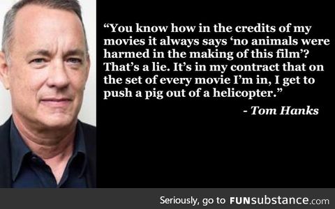 Tom hanks stipulation