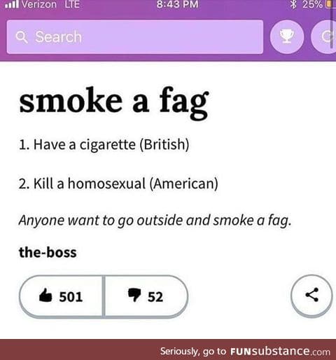 Smoke a Fag