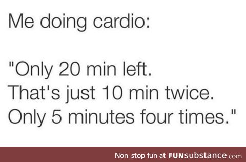 Who esle hates cardio?