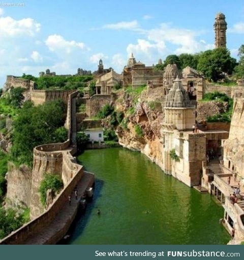 Chittorgarh fort, india