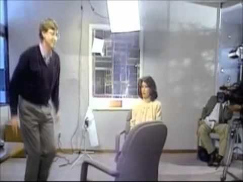 That time in 1994 when Bill Gates jumped over a chair for Connie Chung