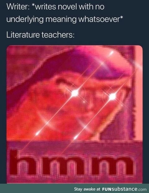 Literature is stupid