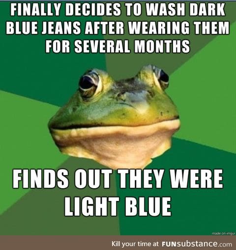Foul bachelor frog