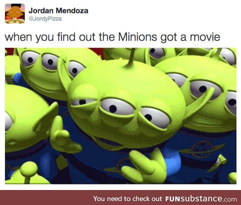 Toy story vs. Minions
