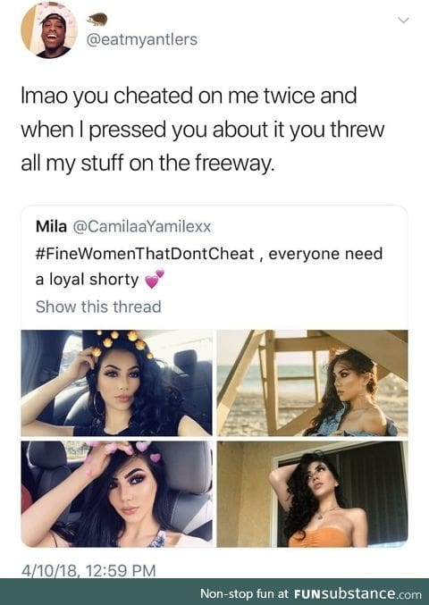 This hoe be lying