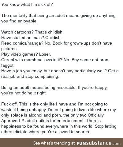 #Adulting