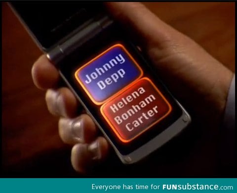 Tim burton's phone