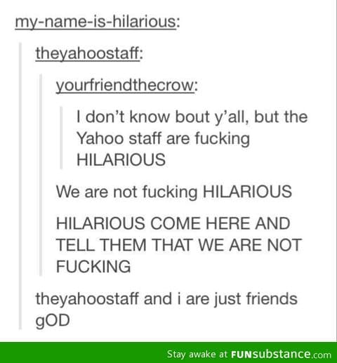 Yahoo joins tumblr