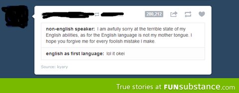 English fluency