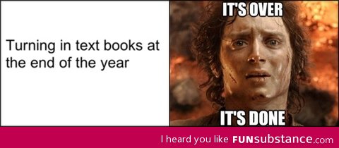Turning in textbooks