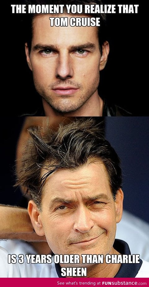 He doesn't seem to age