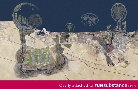 Dubai from above