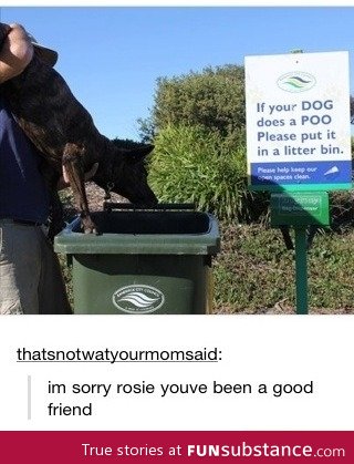 I'm sorry rosie