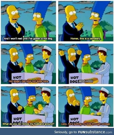 Homer is such a good guy