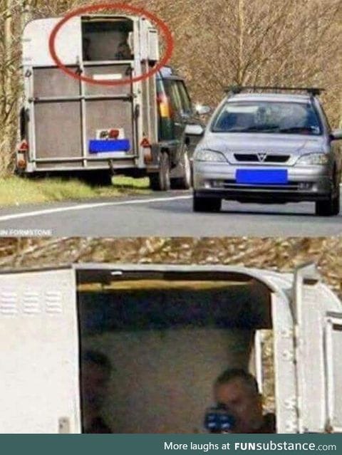 When you dont know where police caught you speeding