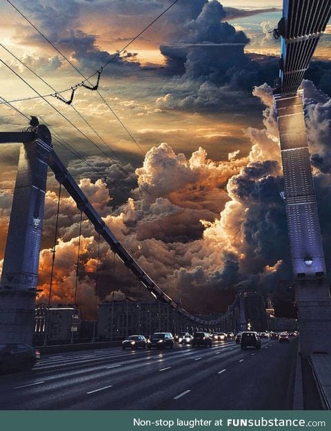 Krymski bridge, moscow