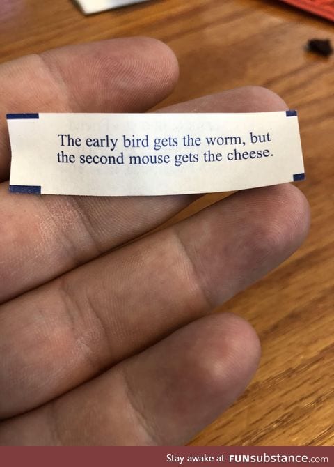 But the second mouse