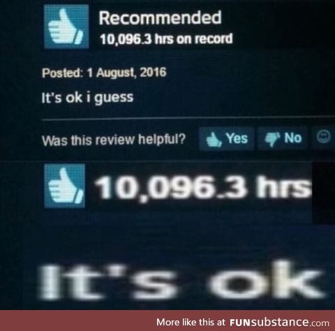 It's ok