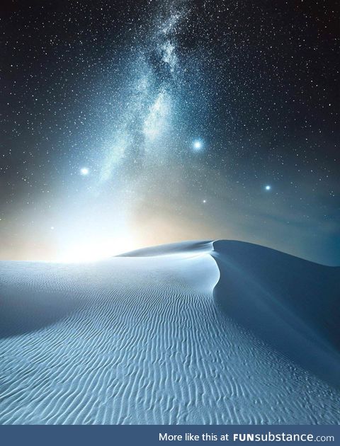 The white sands of New Mexico taken by Jaxson Pohlman