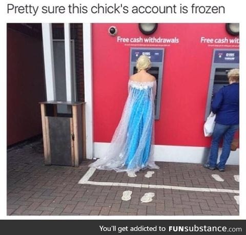 Frozen account
