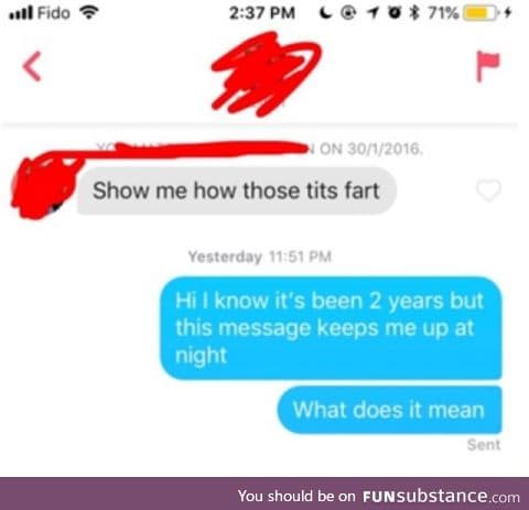 At least you remember me